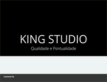 Tablet Screenshot of kingstudio.com.br
